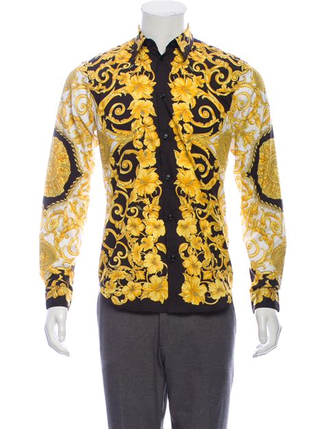 versace button up shirt